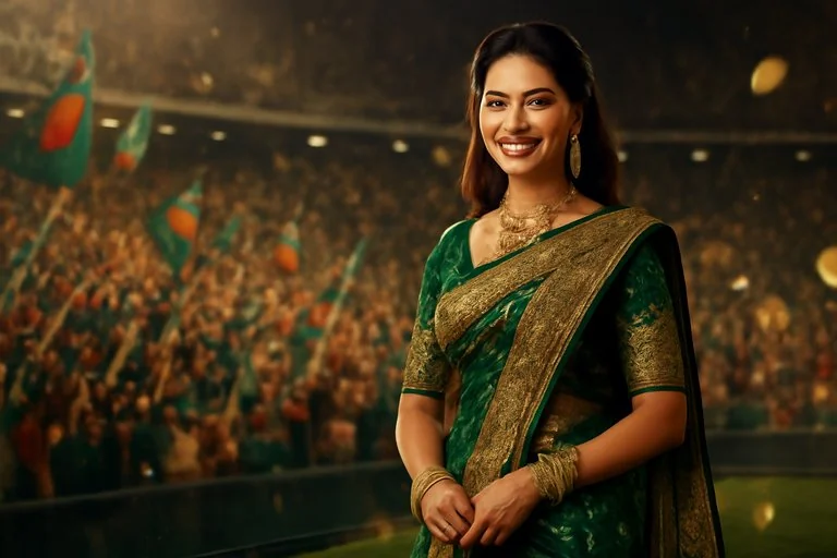 BDGO মোবাইলে ক্রিকেট টসের দৃশ্য